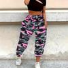 2025 New Cross-border Drop Shipping Women's Women's Casual Camouflage Work Pants Cross-border