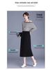 Drapey Commute Slimming Black Pencil Midi Skirt - Spring 2026 Collection