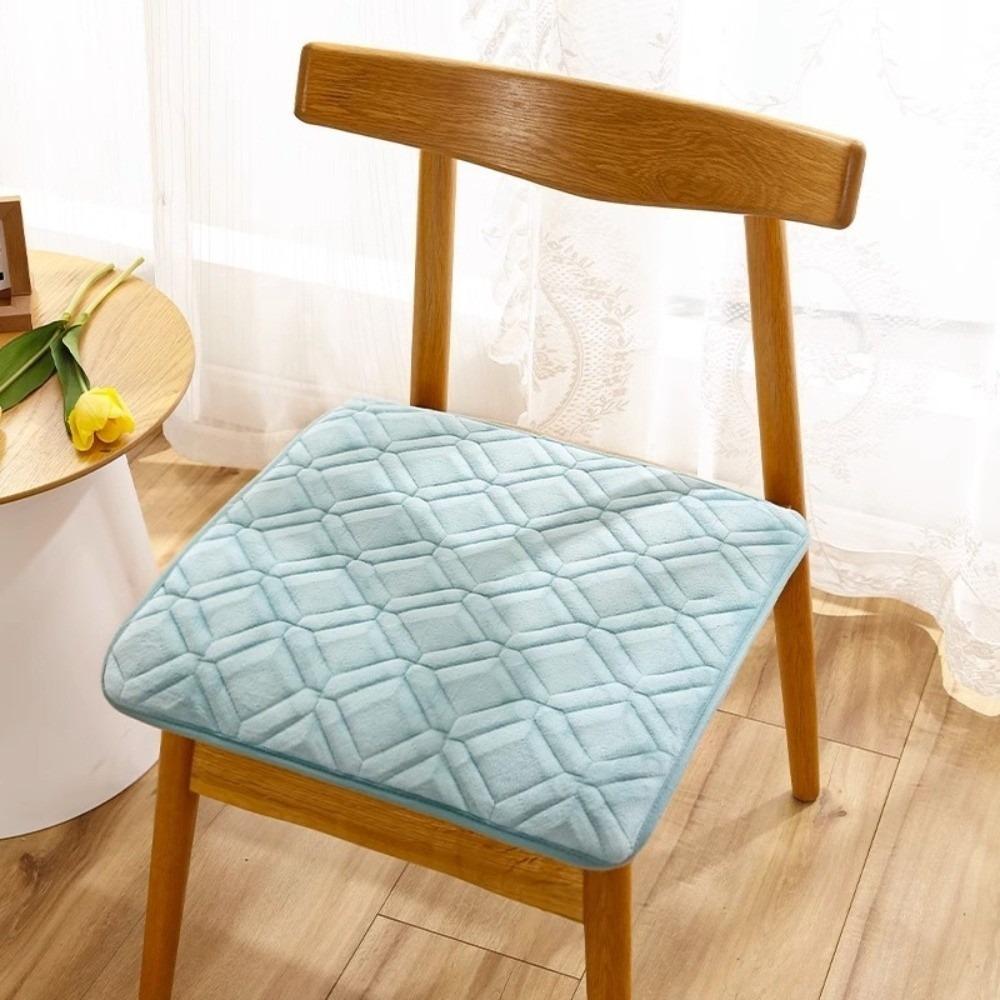 Anti-Slip Office Chair Pad 40cm Dining Chair Pad New Lamb Velvet Seat Cushion
