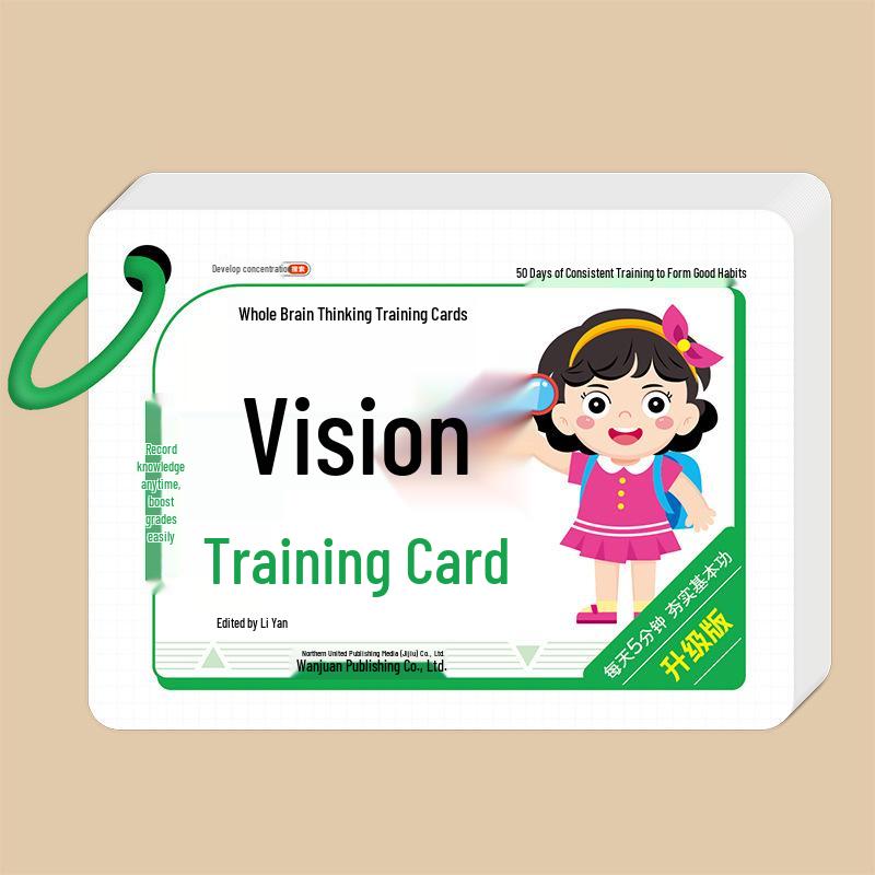 Early Education Cards for Kids Ages 2-6: Whole Brain Language & Visual Concentration Training