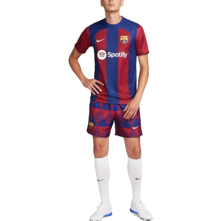 Nike Maglia da Calcio Dri Fit Uomo Blu DX2687-456