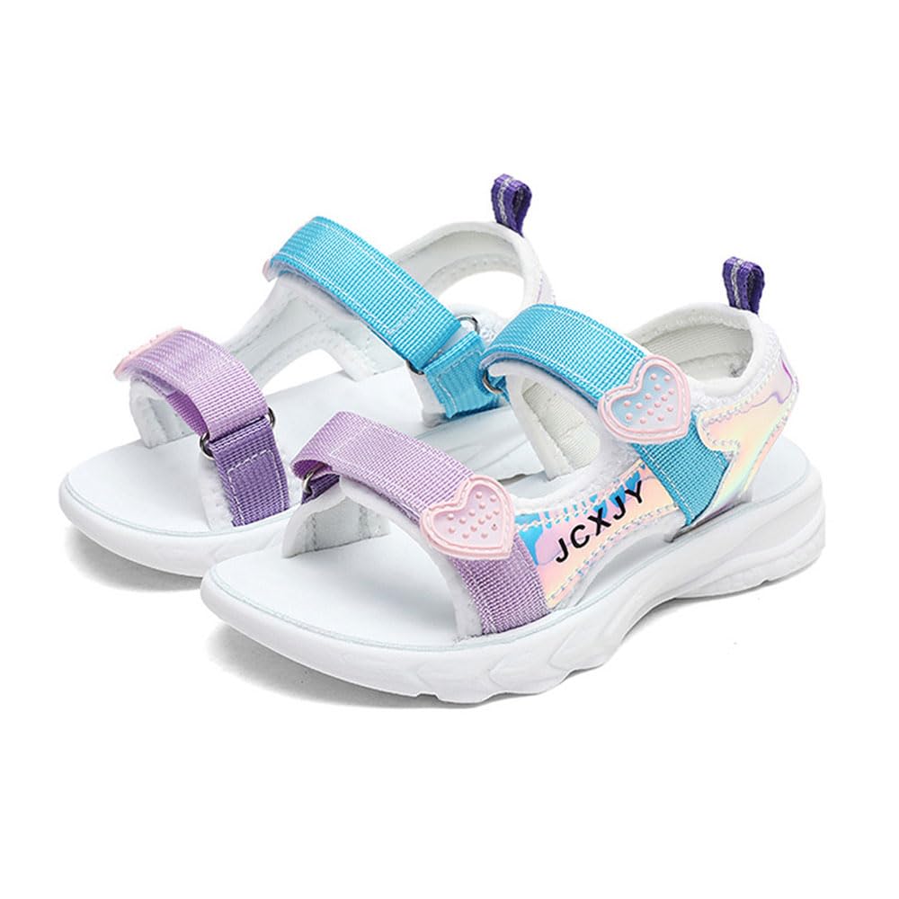

Sport Korean Summer [B-TOPAZ] Sandals, Sandals, Kids, Girls, Style, Kids, Juniors, Children, Lightweight, Gradient, White/Pink, (White,