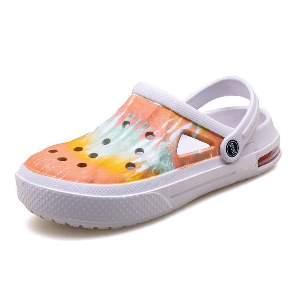 

Унісекс камуфляжні сандалі Crocs з товстою підошвою, дихаючі, з відкритим носком, садові туфлі для пар 40