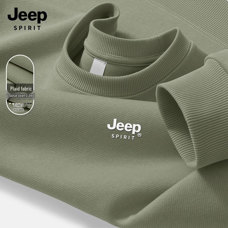 JEEP SPIRIT Men's 2026 Casual Crew Neck Sweatshirt