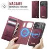 Magnetic Leather Wallet Case for iPhone 16/17 Pro Max (MagSafe Compatible)
