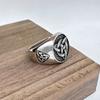 Vikings Style Unisex Ring 316L Stainless Steel Jewelry Punk Biker Knot Solid Ring