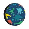 Cute Cartoon Dinosaur Spare Tire Cover Universal 4WD 4x4SUV Car Tire Protection Cover Car Accessories 14 15 16 17 Inches