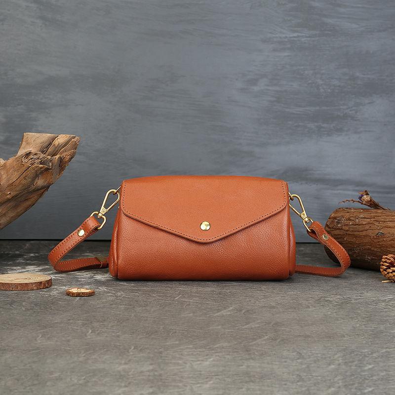 Genuine Leather Shoulder Bags for Women Vintage Design Crossbody Messenger Bag Fashion Purse 20129cm 5798₽