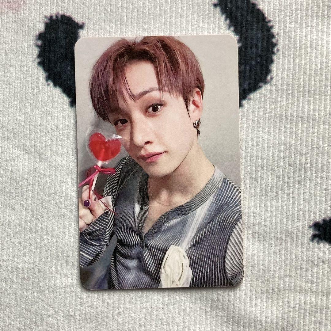 

[USED] StrayKids Raku-STAR ROCK-STAR Bang Chan Trading Card