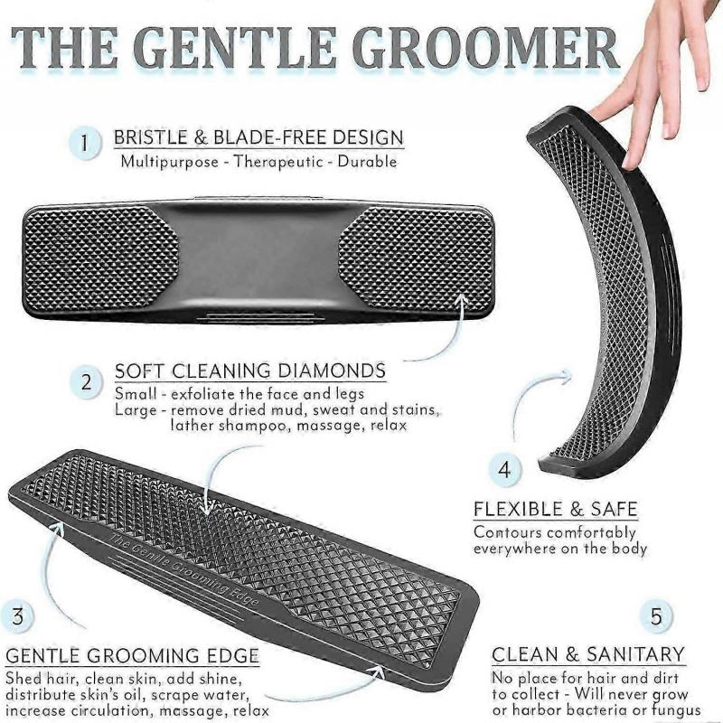 6 In 1 Grooming Brush, Massage Comb for Horses, Grooming Brushes, Massage and Care for Removing Dry