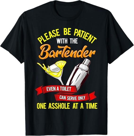 MOST POPULAR! Bartender Bar Owner Funny Bartending Gift Idea Tee T-Shirt S-3XL M