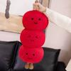 Cartoon Red Candied Haws Styling Doll Plush Toy Doll Festive Rag Doll Sofa Pillow Children's Gift