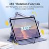 For Ipad Pro 13 11 12.9 2022 Case 2021 Air 5 4 Cover for Ipad Air 11 2024 Mini 6 10.2 8th 9 9th 10th Generation 360° Rotation Shell Accessories