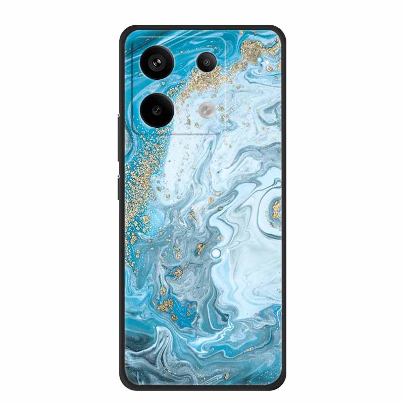 Do etui Xiaomi Redmi Note 13 Pro 5G Luksusowe Miękkie Silikonowe TPU Tylna Osłona Etui na Telefon Redmi Note13 Pro Plus 5G Odporne na Wstrząsy Fundas