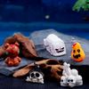 Mini Pumpkin Ornaments Resin Crafts Ghost Festival Ornaments Halloween Small Ornaments  Desktop