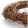 Grapevine Wreath, 6pcs Twigs & Vine Wreath Decorations for Front Door - 10 Inch