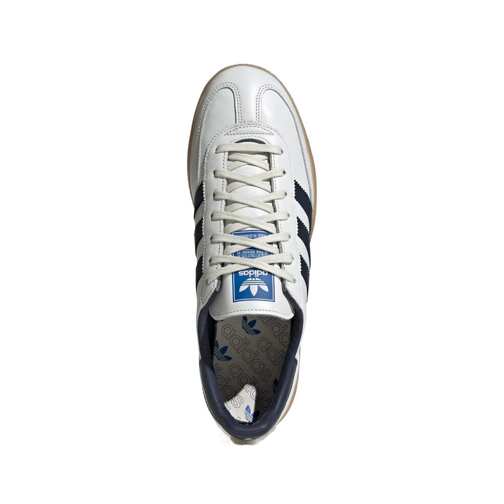 adidas Scarpe da Ginnastica da Uomo Handball Spezial Core White Night Indigo Gum JR9532