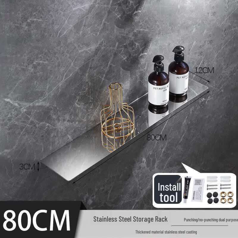 Wall-Mounted Bathroom Storage Shelf