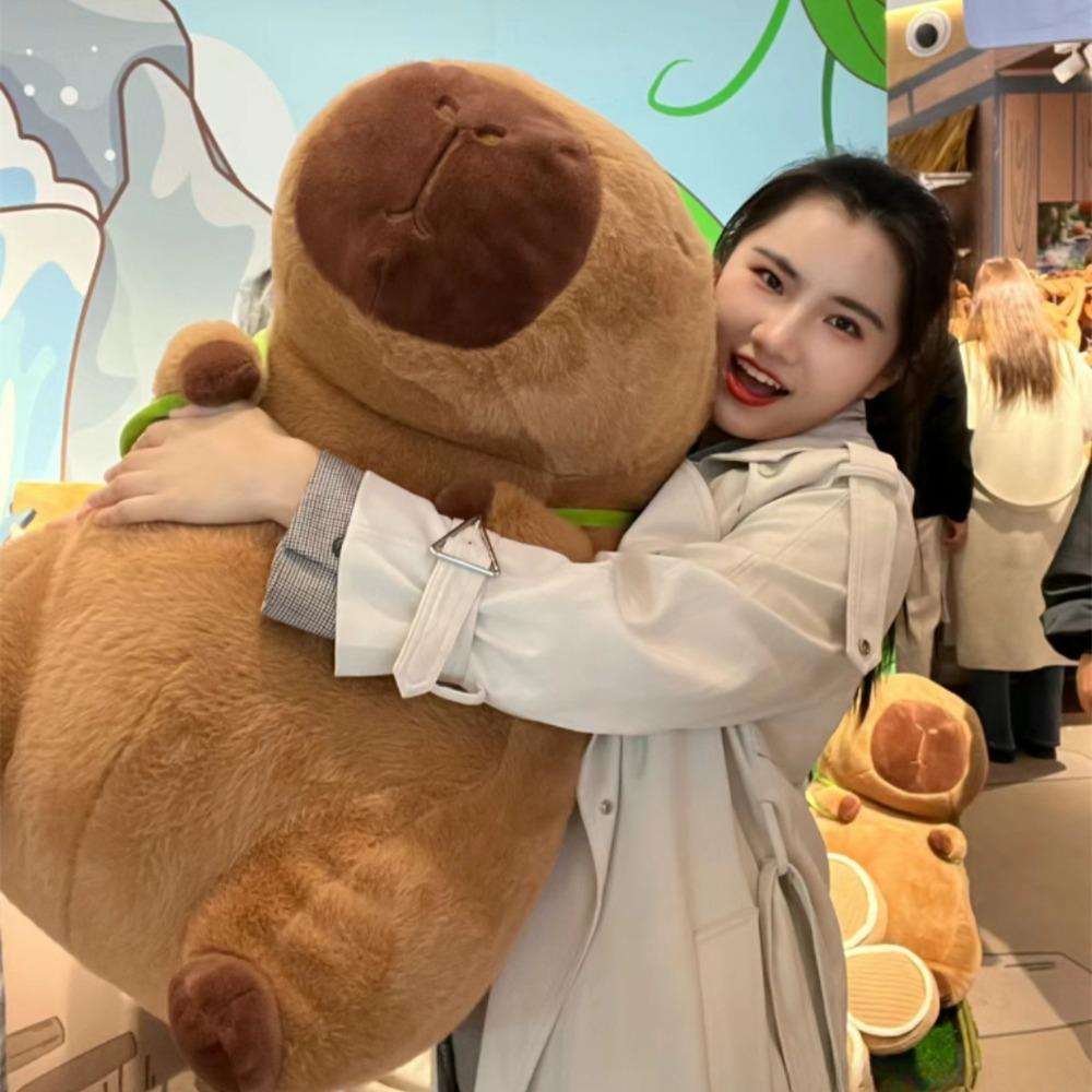 Kapibara Doll Capybara Doll Plush Toy Cloth Doll Children's Throw Pillow Women's Birthday Gift Gift