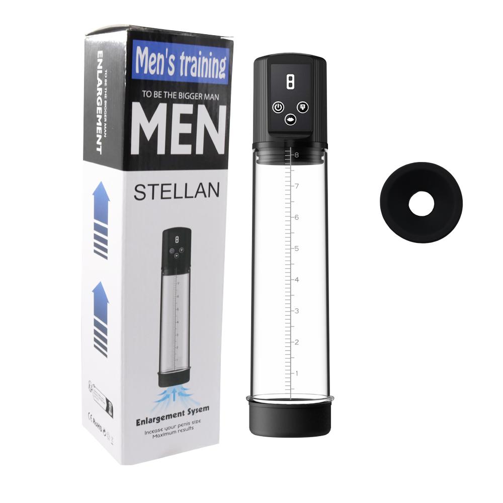 Electric Automatic Masturbator Cup Enlargement Erection Trainer Male Masturbation Waterproof Sucking Vibrator Sex Toys for Men