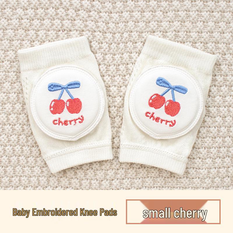 Atmungsaktive Baby Knie- & Ellbogenschoner zum Krabbeln - Sommer Mesh Sturzschutz