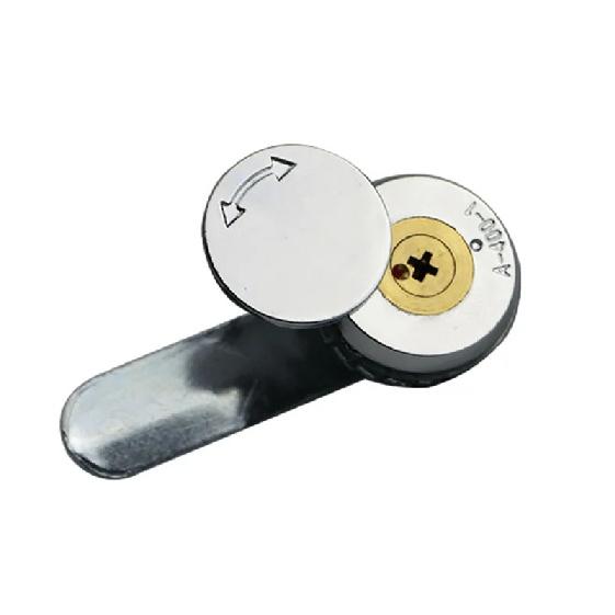 A-400-1 cross copper core waterproof lock electric cabinet lock distribution box lock A-40 cabinet lock outdoor rain proof lock Plastic cylinder