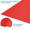 Crepe Paper Roll 20" Width Soft Paper Streamer Sheet for Craft Flower Making Wrapping Party Birthday Wedding Decoration Ornament