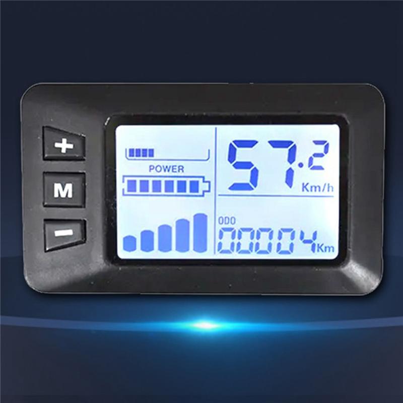 Electric Bike Ebike Spare Parts Accessories Controller G51 LCD Display 5Pin Electric Scooter Accelerator Waterproof Connector-A0