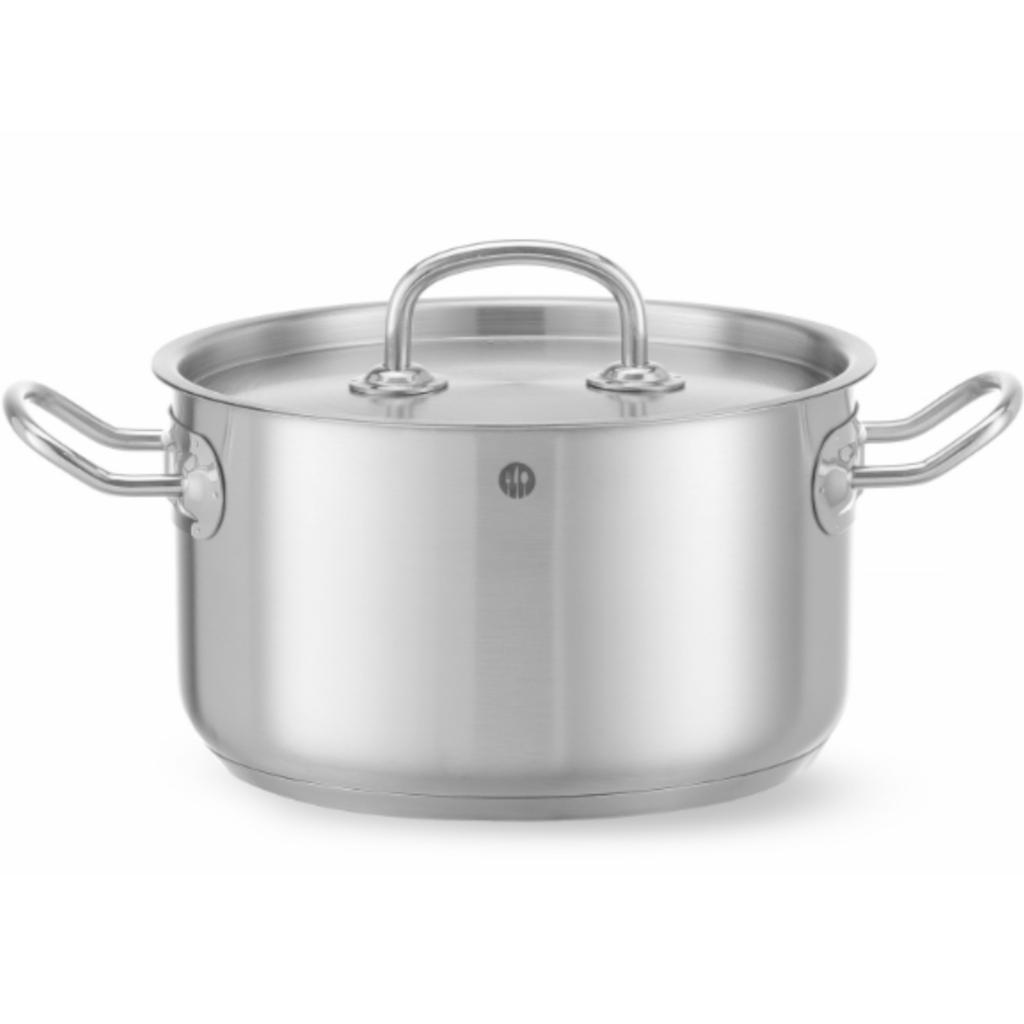 Kitchen Line medium pot with lid 35 l diameter 200 x 115 h Hendi 836200
