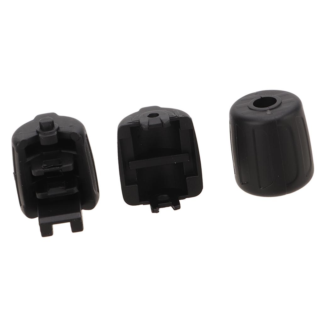 3pcs Steering Wheel Control Button Multifunction ABS 61319273656 Replacement for F10 F11 F18 F20 F21 F26 Black