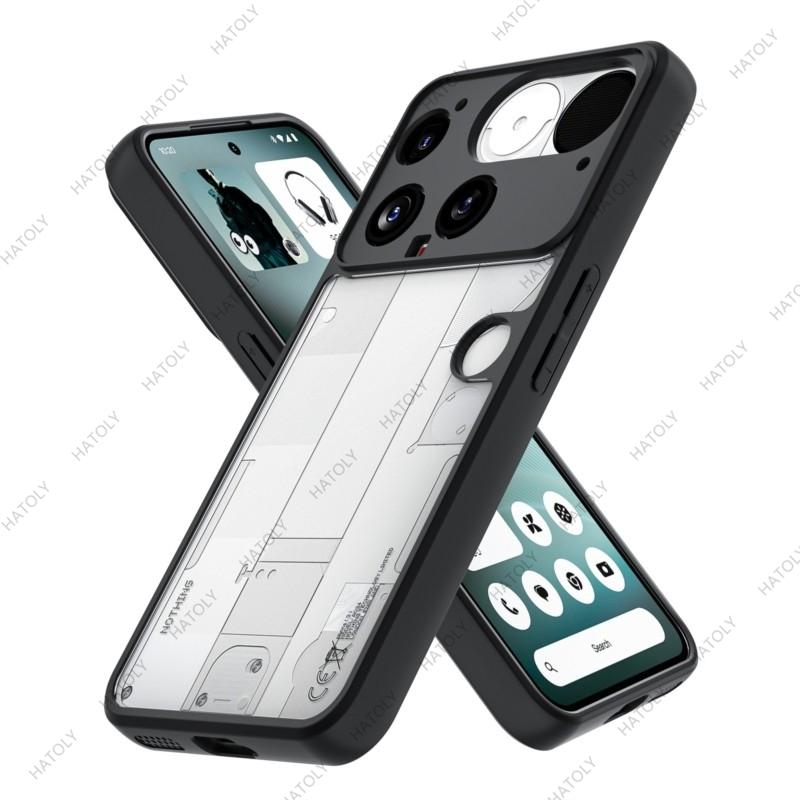 For Nothing Phone 3 Case for Nothing Phone 3 Cover Simple Black Matte Shell Anti-fingerprint Phone Case For Nothing Phone 3 5G