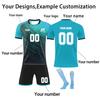 Personalizovaná sada košil Pánská Dívčí s číslem jména Vlastní fotbalové dresy pro chlapce tréninkový oblek