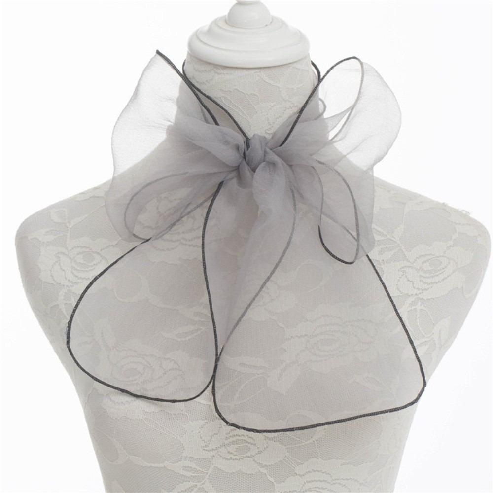 Thin Head Scarf Versatile Silk Scarf Long Silk Towel Fashion Hijab Scarf Women's