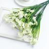 Small Bouquet of Artificial Calla Lilies | Plastic Artificial Flowers | Fresh-Looking Floral Decor for the Dining Table