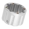 RC Car Differential Case Aluminum Alloy Differential Housing for HoBao VS 87004 1Celsius8 Remote Control Vehicles