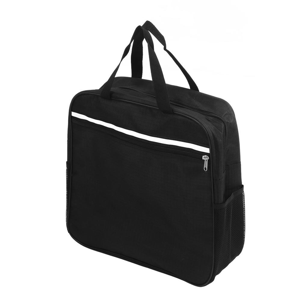 Walker Hanging Storage Bag Multipocket Large Capacity 600D Oxford Cloth Wheelchair Back Pouch for Book Wheelchair Hanging Bag