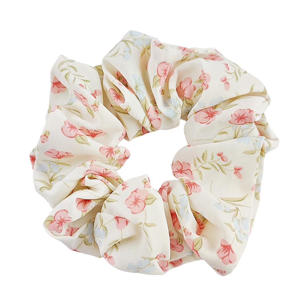 Versatile Gold Velvet Scrunchie Hair Tie for Buns & Ponytails