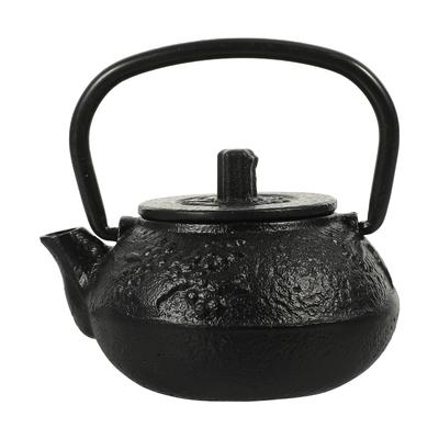 Mini Teapot Cast Iron Decorative Teaware Retro Kitchen Gadgets Dining Utensils Bar Mini Tea Kettle Home Office Cookware Teapots