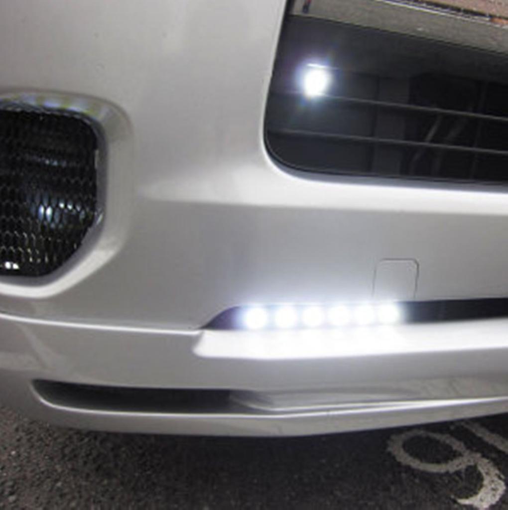 J'z Court Daylight LED Waterproof Eagle Eye Large Ball 23mm Set of 10 Recessed (White/Black Body)