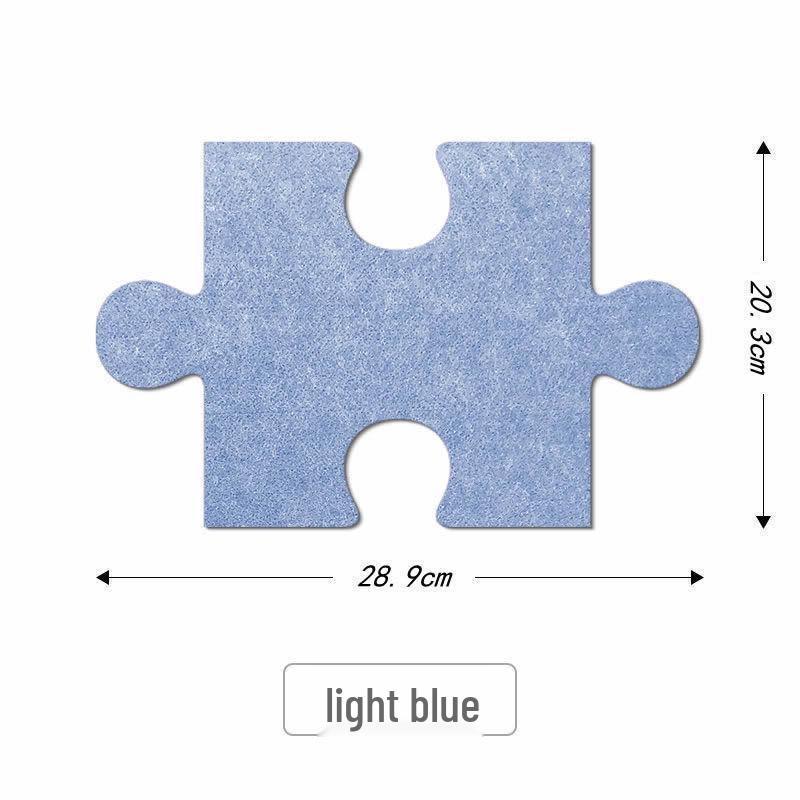 3D Felt Puzzle Wall Decor & Message Board