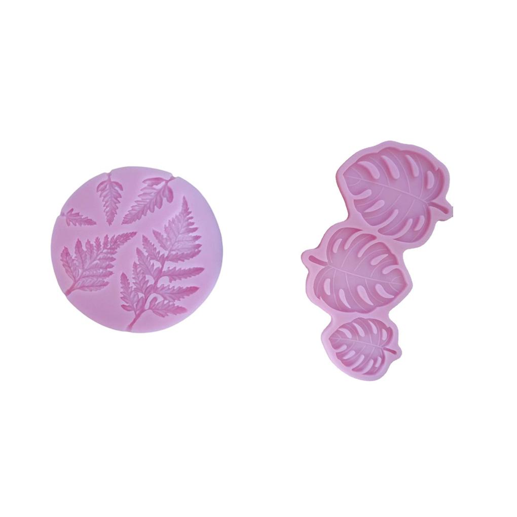 Leaf Shape Cake Mold Heats-resistant DIY Replacement Reusable Washable Home Biscuit Fondant Mould Molding Tool