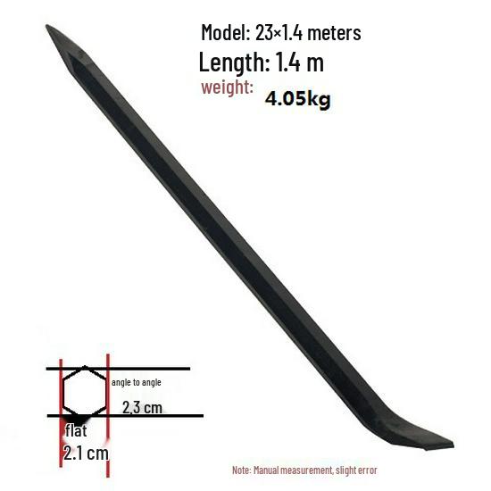 Special Steel Crowbar Nail & Tire Pry Bar for Auto Repair and Wood Crate Disassembly
