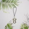 Cartoon Cute Phone Strap Panda Mobile Phone Pendant Phone Charm Lanyard  U Disk Pendant