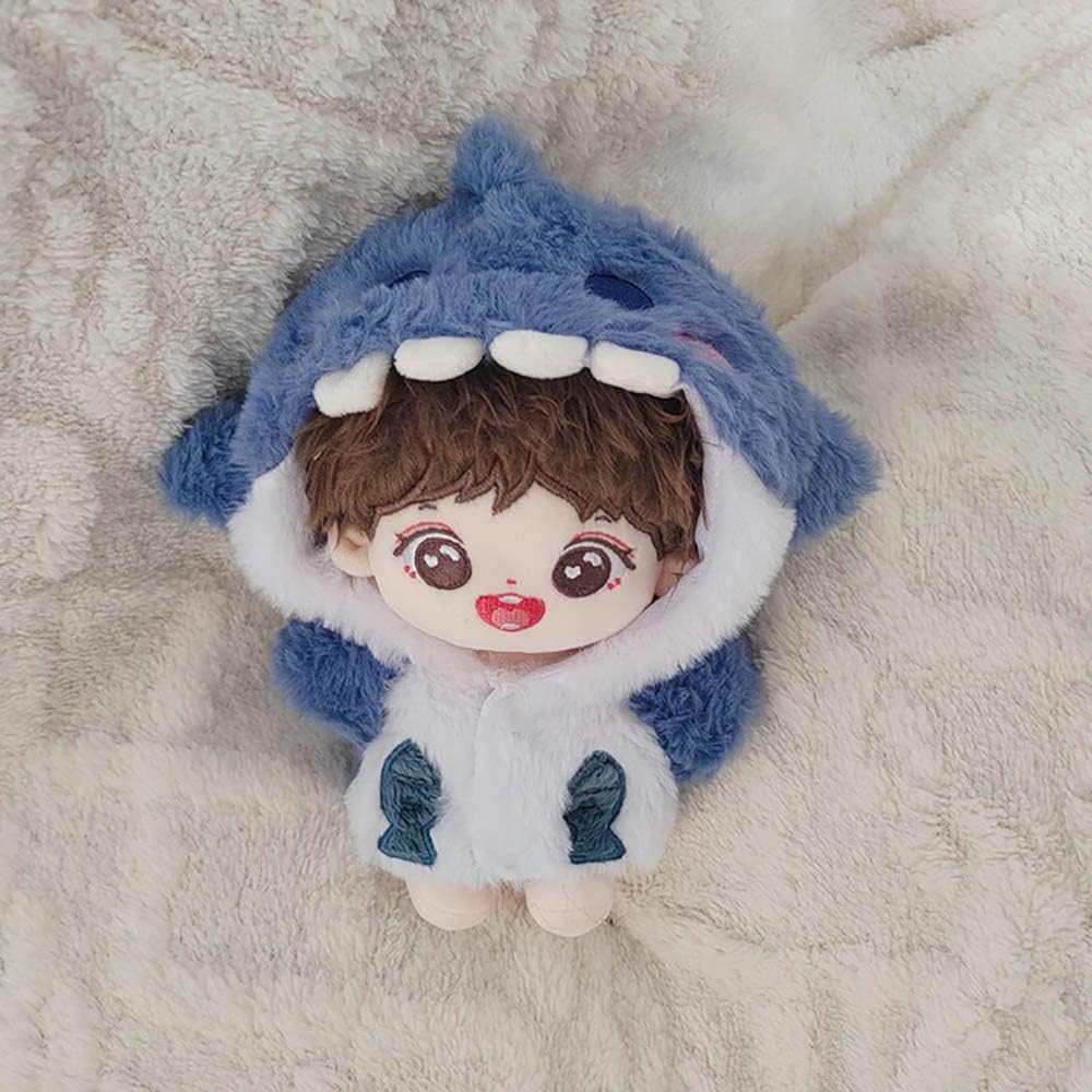 AXLUCE - Plush clothes - Plush toys - Clothes - 20cm - Doll - Shark (Blue)