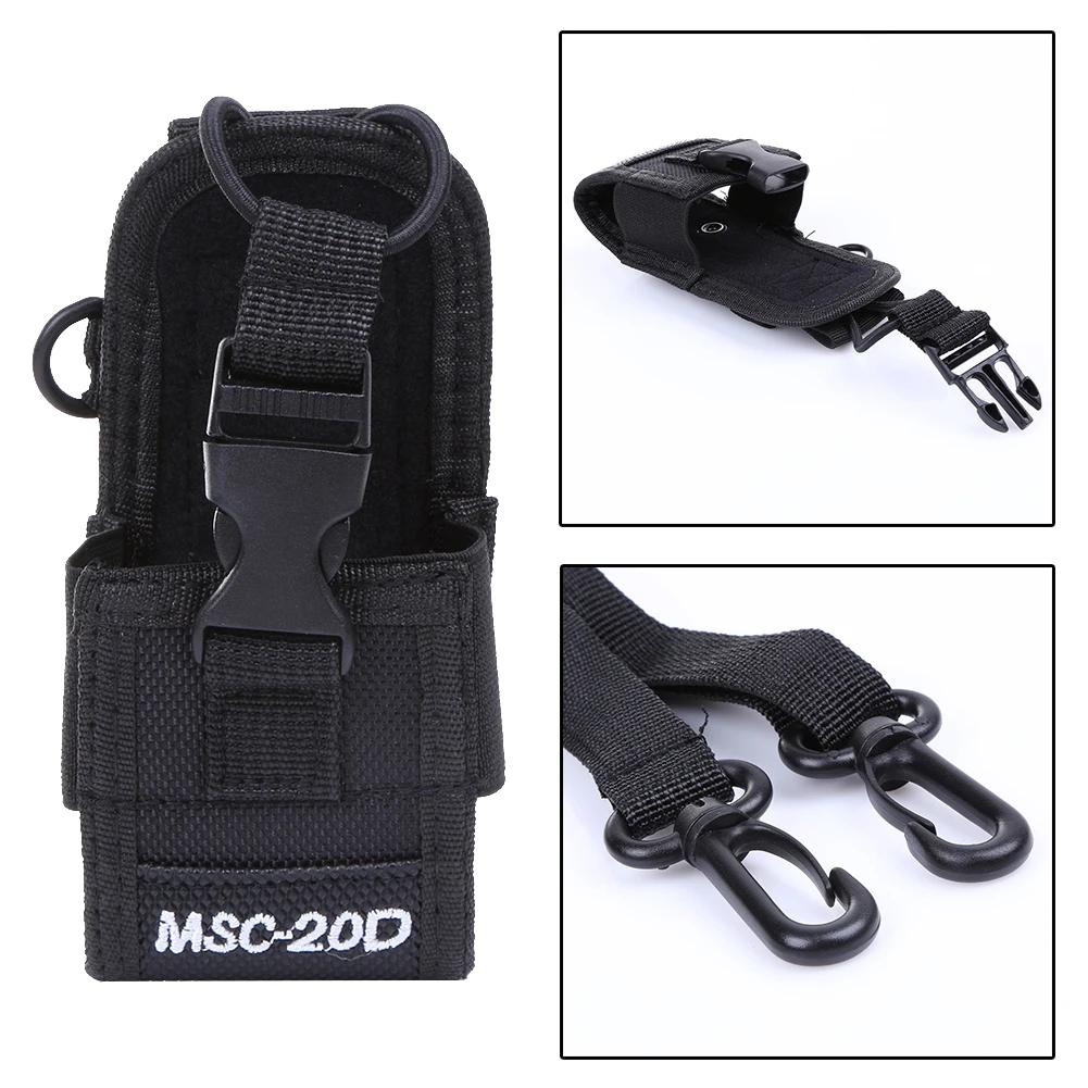 20D Walkie Talkie Bag Case Holder for Kenwood BaoFeng UV-5R  BF-888S 1000D Tactical Molle Radio Walkie Talkie Pouch Waist Bag