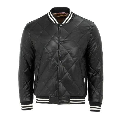 Firetrap Mens Snap Bomber Jacket