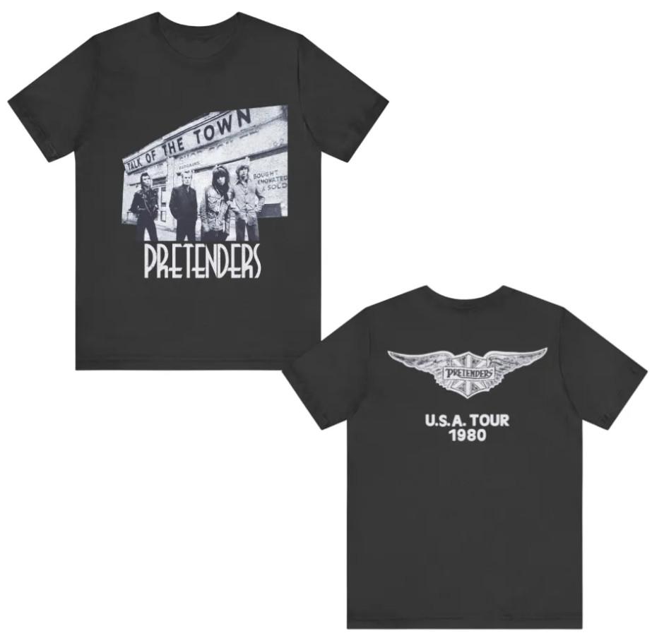 Rare vintage 1980 Pretenders tour T-shirt!T-Shirt shirt L
