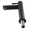 Black Basin Kitchen Bathroom Single Cold Sink Tap Cold Matte Sink Faucet Taps G1/2 Installation Thread Bathroom Accessories