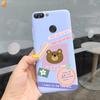 Für Huawei P Smart Hülle Niedliche Blume Schwarz Weiches TPU Silikon Bumper Hülle Für Huawei PSmart P Smart 2017 FIG-LX1 Handyhülle Funda