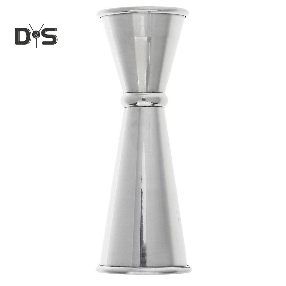 Stainless Steel Cocktail Jigger Double Shot Measuring Cup Kitchen Tool